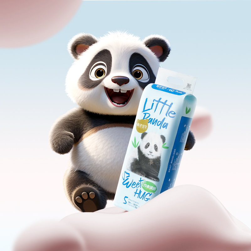 【2包起购】碧芭宝贝panda胖达系列纸尿裤拉拉裤