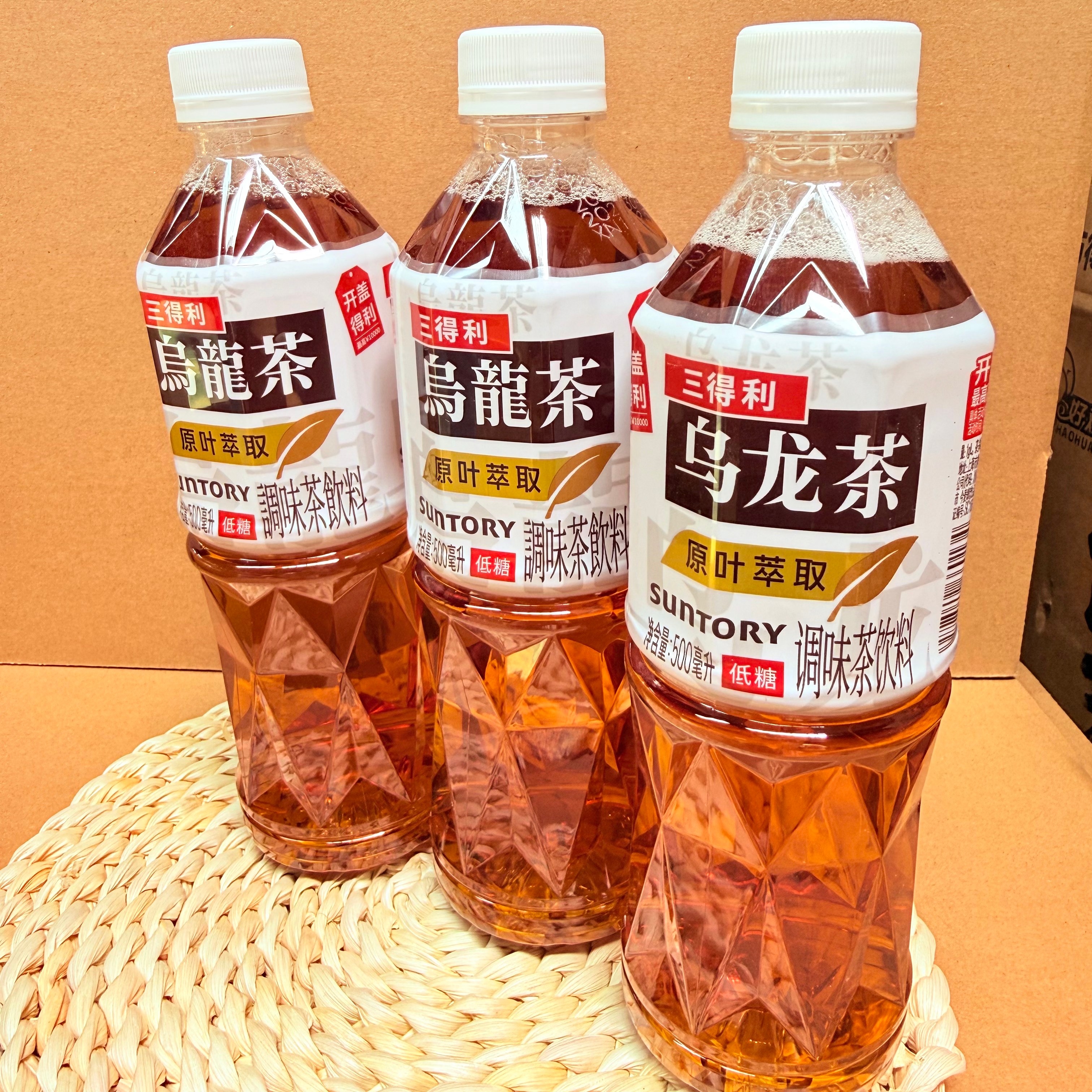 【三得利乌龙茶500毫升】低糖茶饮清爽解腻适合日常饮用