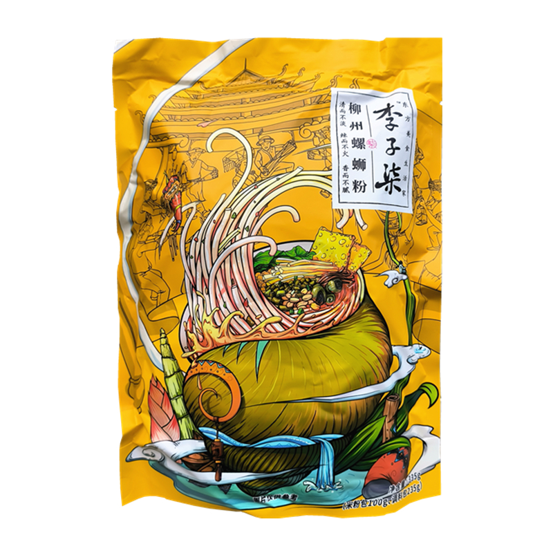 李子柒螺蛳粉335g正宗广西特产柳州螺蛳粉速食米线夜宵网红食品