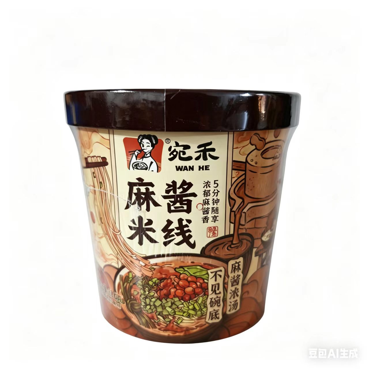 宛禾米线麻酱米线南阳特产冲泡即食粉丝米线麻将懒人夜宵