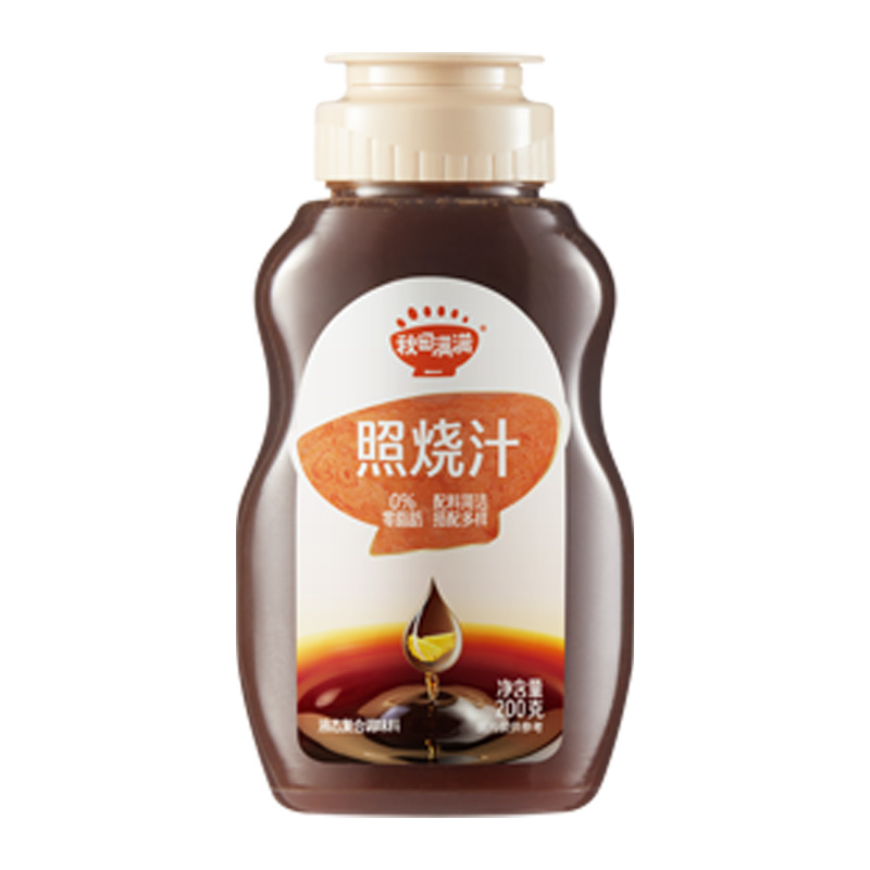 秋田满满 日式照烧汁烤肉酱拌饭酱鸡腿蘸酱调味汁0脂肪家用酱料汁