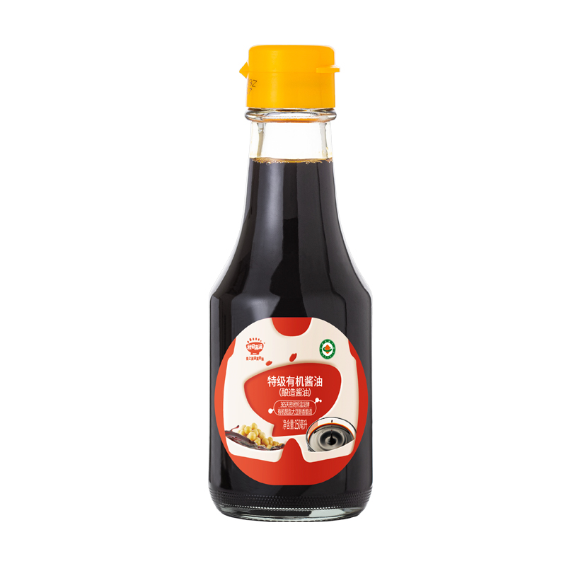 秋田满满 调味料有机酱油减盐型宝宝儿童辅食150ml