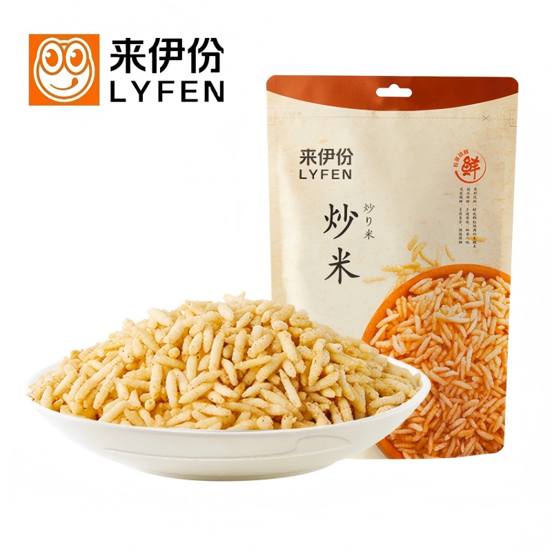 来伊份酱汁牛肉味炒米150g*3包