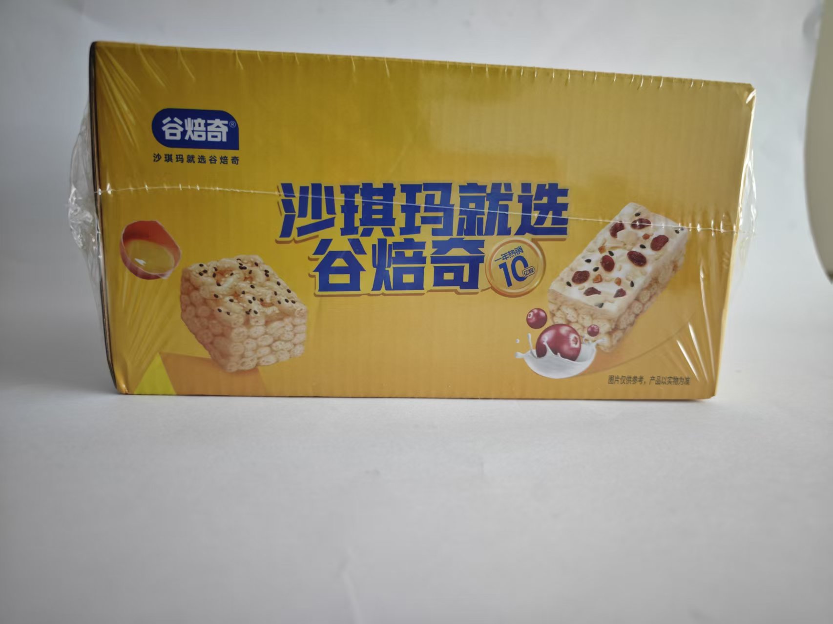 谷焙奇全蛋芝麻味沙琪玛500g/箱