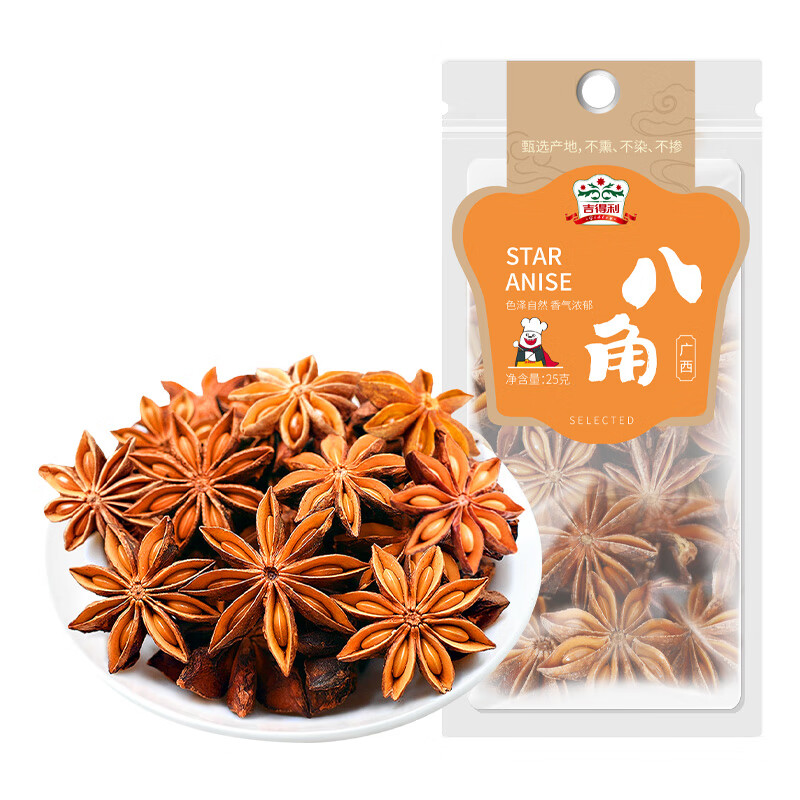 吉得利 八角25g*5袋