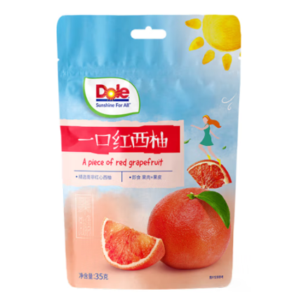 【Dole一口红西柚35克】即食果肉便携零食适合办公休闲