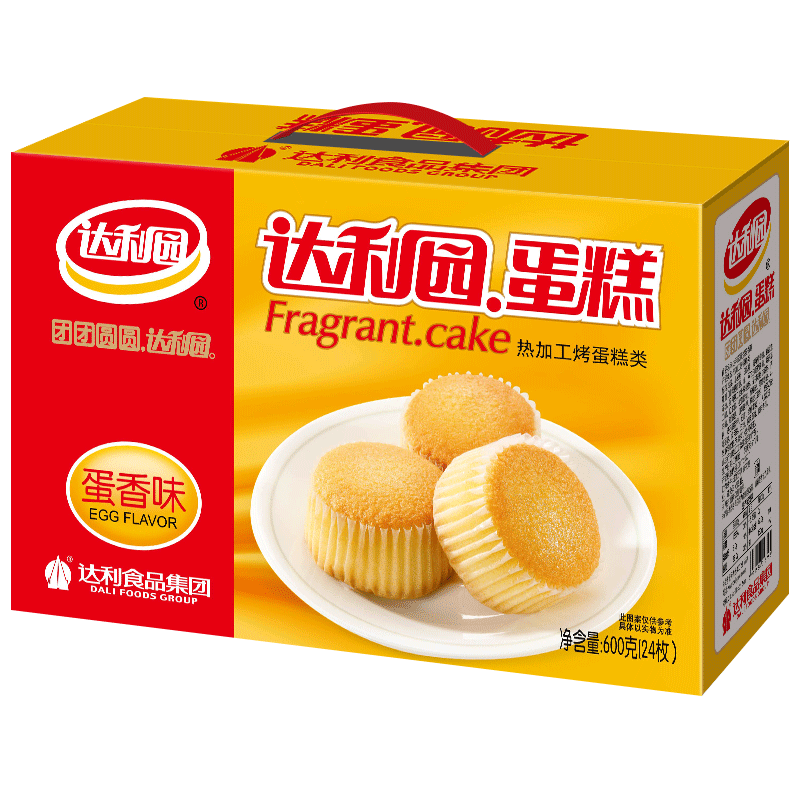 【达利园蛋糕600g】香软小蛋糕早餐代餐休闲零食儿童开学