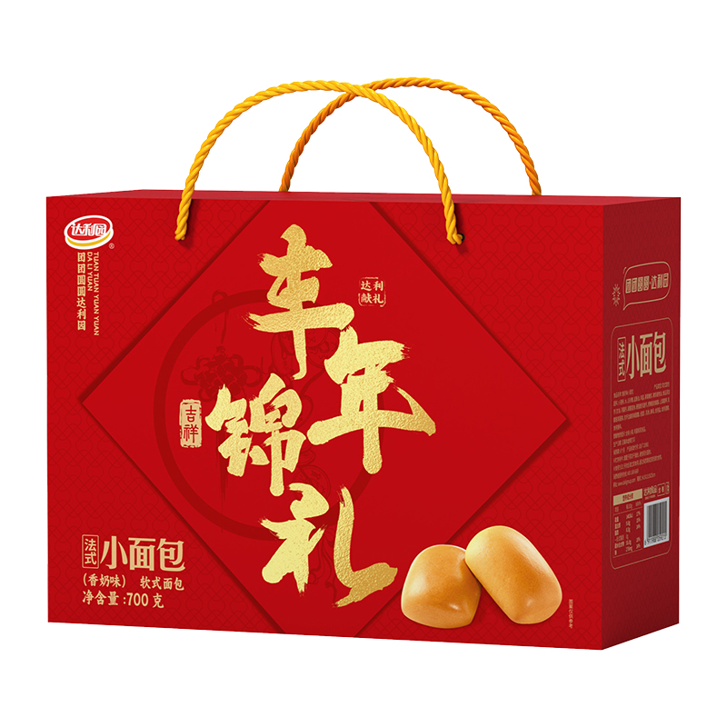【达利园小面包礼盒】早餐点心美味适合全家分享零食