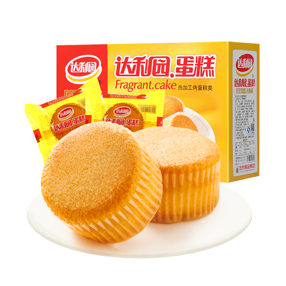 【达利园蛋糕600g】香软小蛋糕早餐代餐休闲零食儿童开学