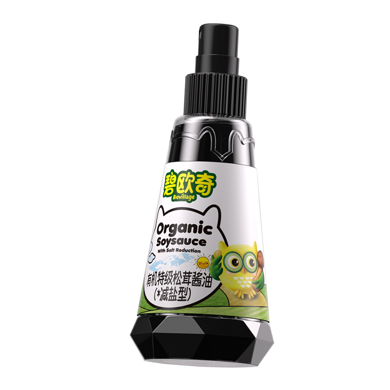【碧欧奇有机特级松茸酱油】儿童调味减盐喷头控量辅食调味