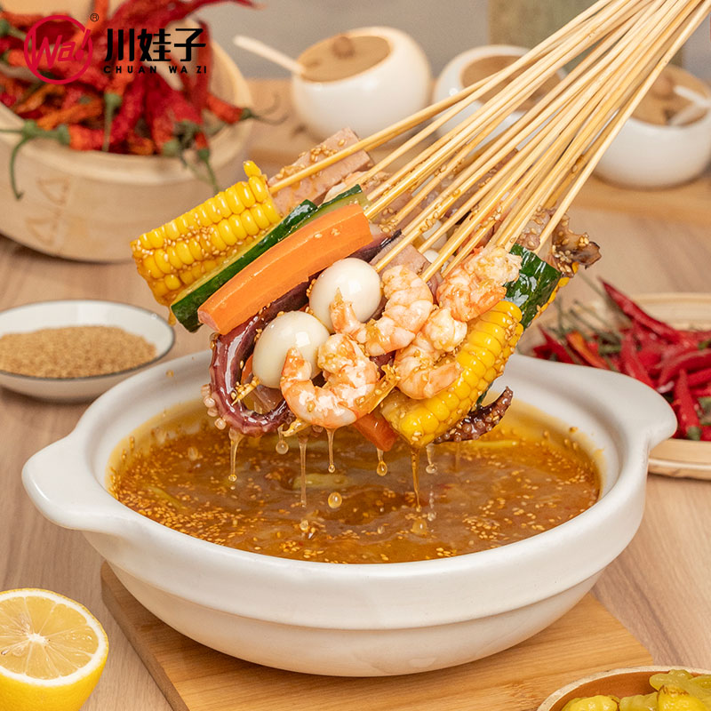 【川娃子藤椒钵钵鸡调味料】火锅食材新鲜美味家庭聚餐必备